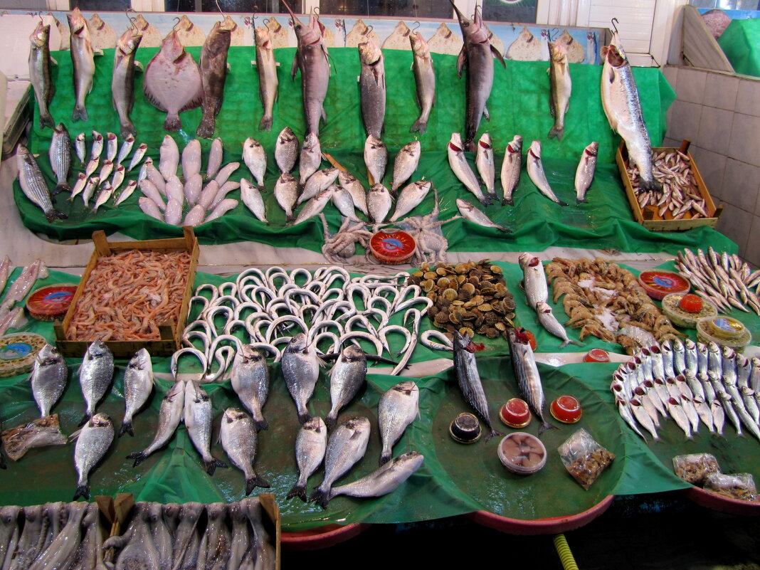 Рыбный рынок на Босфоре. - ИРЭН@ .