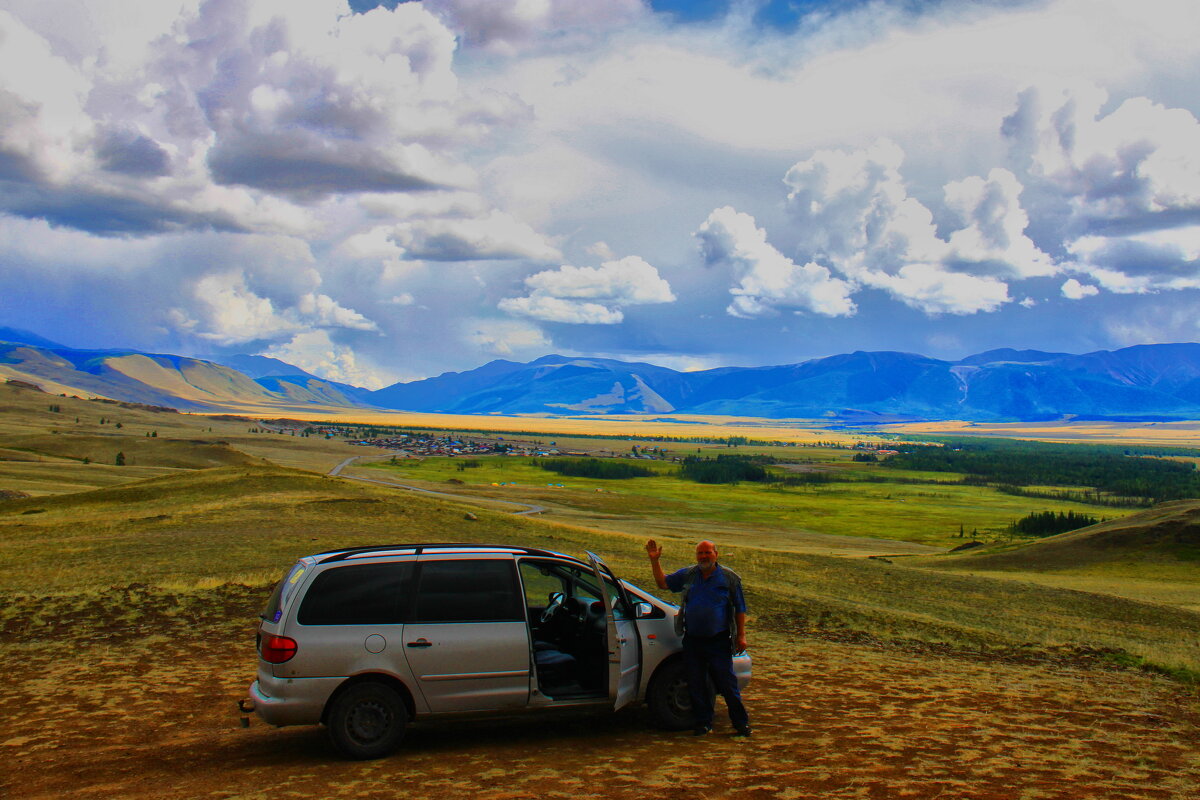 У границы Монголии. - Штрек Надежда 