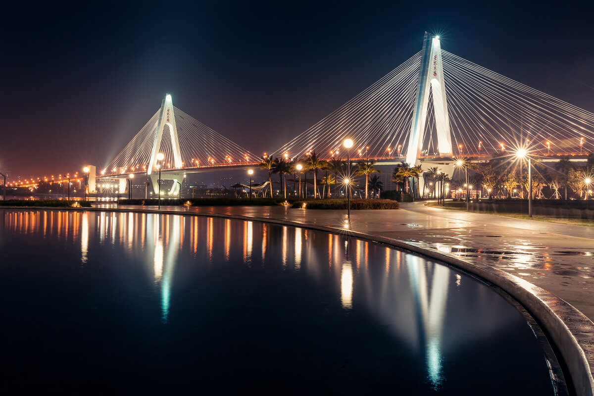 Мост в Хайкоу, Китай - Дмитрий 
