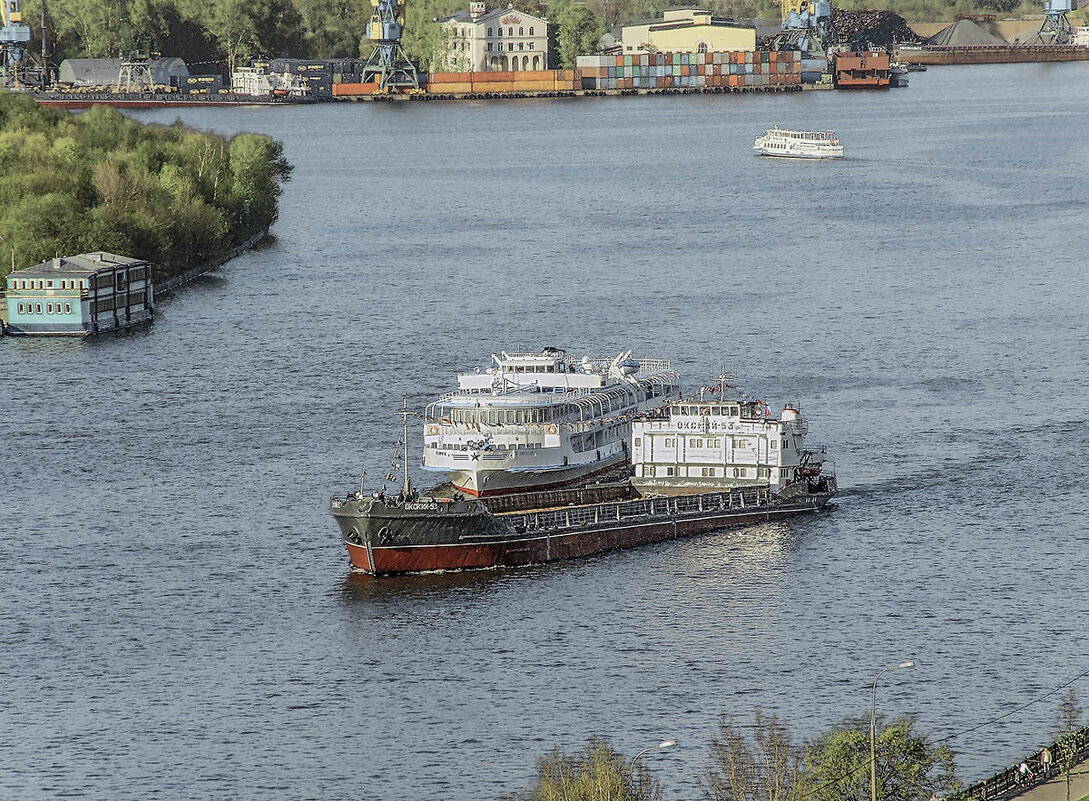 Москва-река в Нагатино. - Игорь Олегович Кравченко