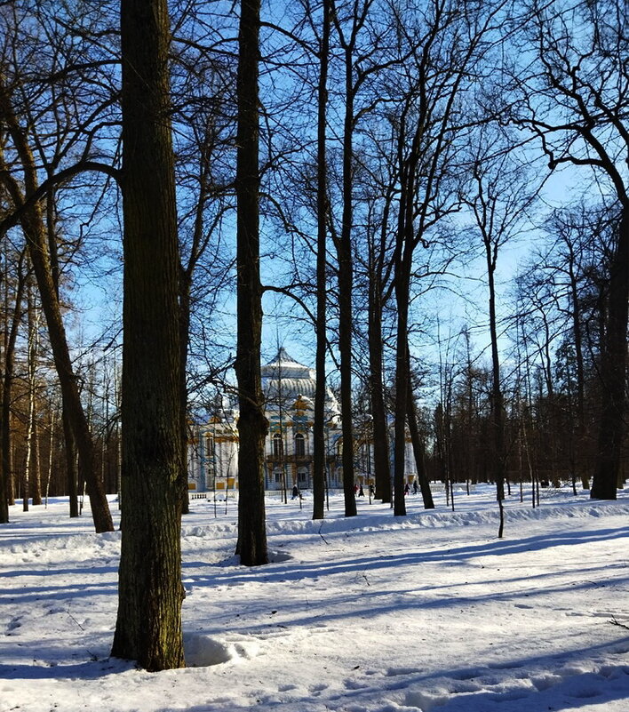 А в парках еще снег лежит... - Tatiana Markova