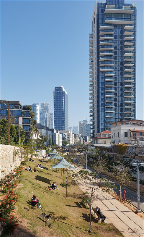 Январьская прогулка по Тель-Авиву - Валерий Готлиб