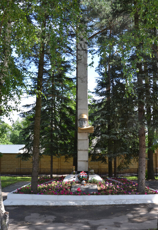 Московская область. Монумент павшим воинам в поселке Чоботы. - Наташа *****