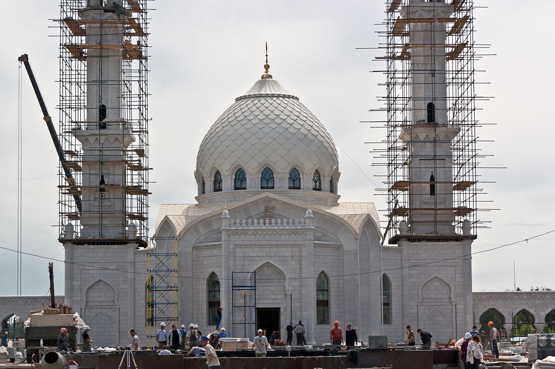 Так строилась Белая мечеть. Болгар. Татарстан - MILAV V