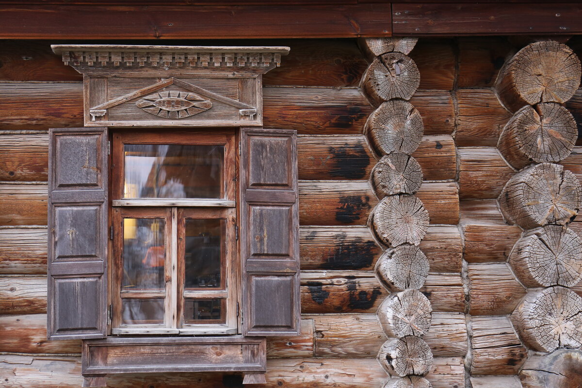 Окно крестьянского дома - Борис 