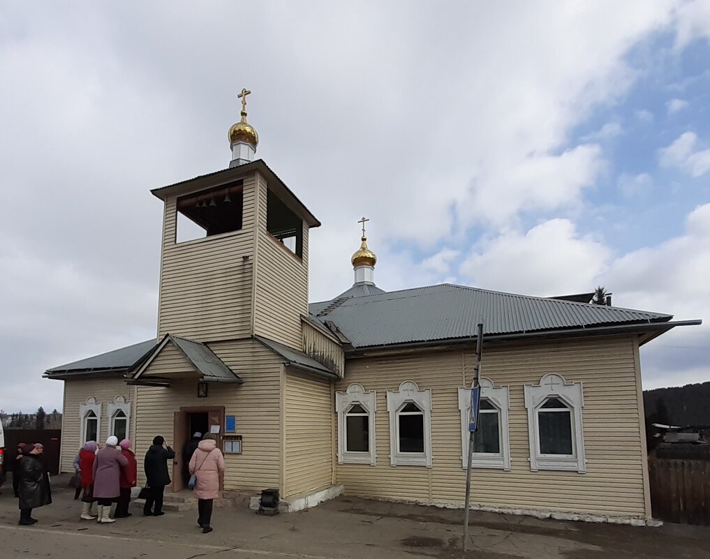 Свято-Никольский храм в посёлке Мишелёвка - Галина Минчук