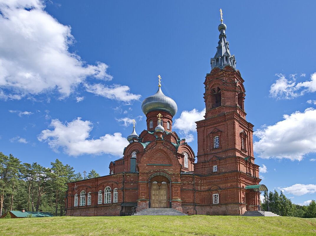 ЦЕРКОВЬ РОЖДЕСТВА ИОАННА ПРЕДТЕЧИ.  1913 год.  Вокруг о.Селигер. 18 - Виталий Половинко