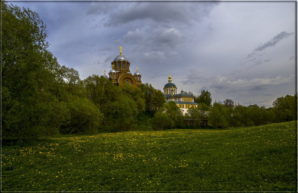 Вид на Покровский храм. - victor buzykin