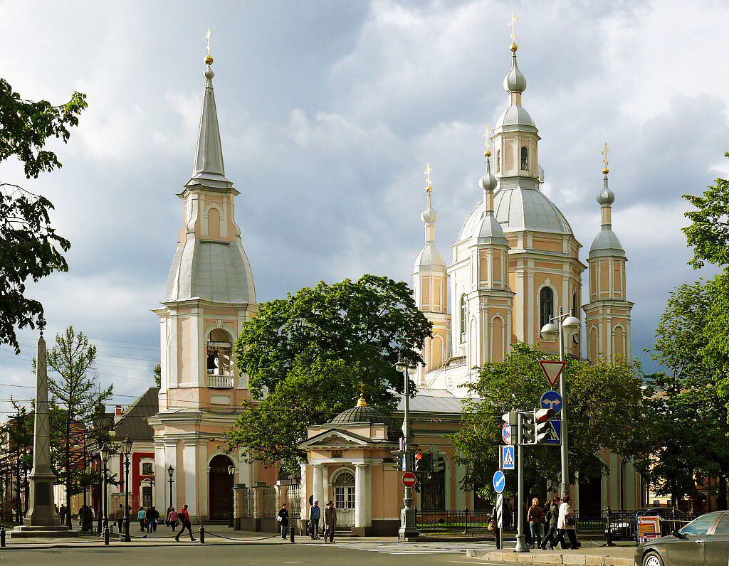 Первый каменный собор СПБ, посвящённый св.Андрею Первозванному - Стальбаум Юрий 
