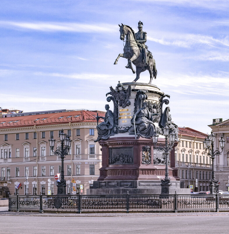 Конный памятник императору Николаю Первому - Стальбаум Юрий 