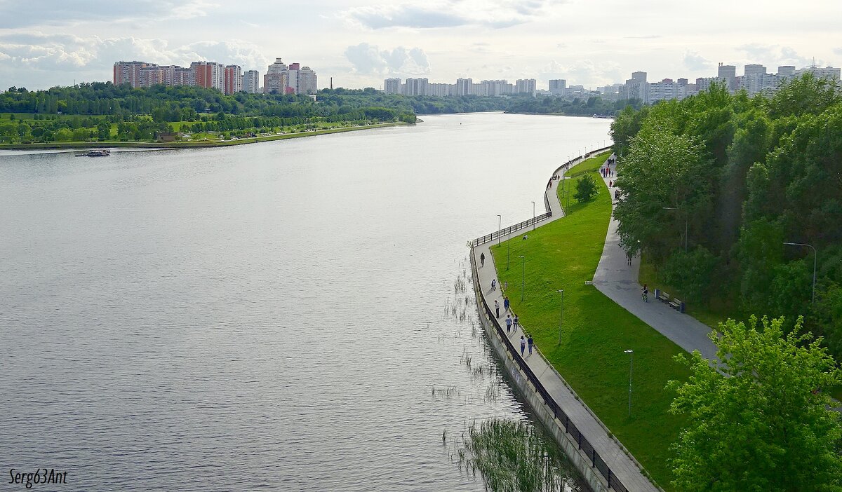 Москва-река в районе Марьино - Братеево - Сергей Антонов
