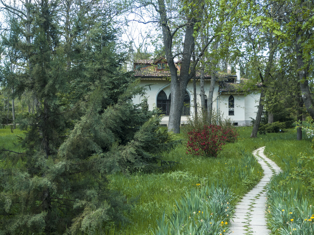 Дом  Воронцова  в окружении зелени - Валентин Семчишин
