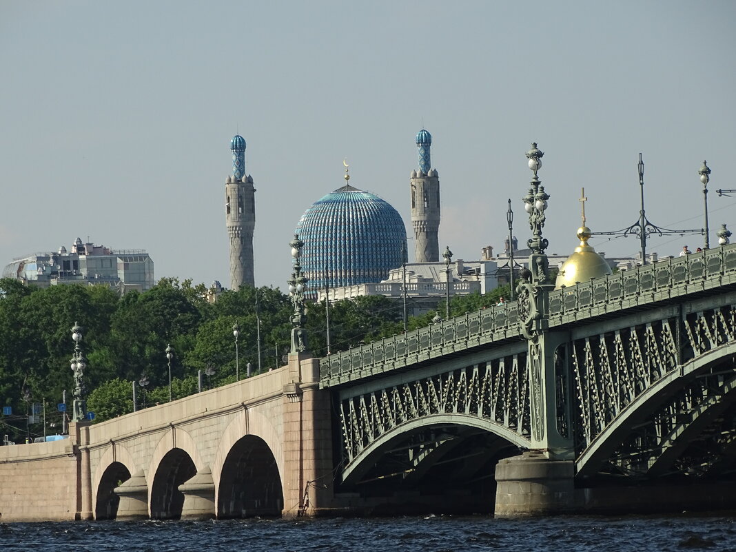 Вид на Соборную Мечеть, г. Санкт- Петербург - Иван Литвинов
