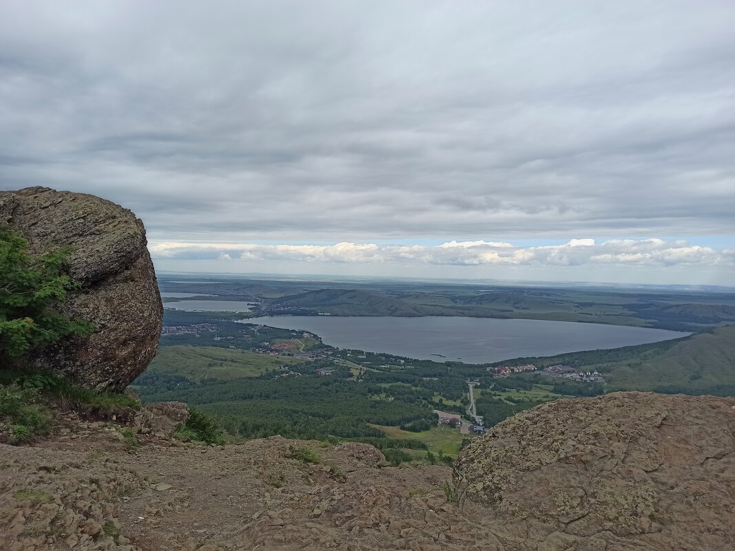 Вид на озеро Банное, Башкирия - svk *