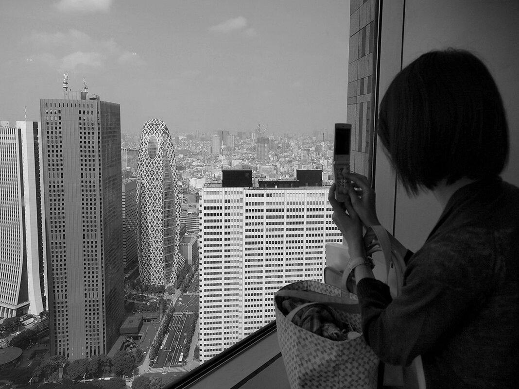 Вид на Токио с 45 этажа - wea *