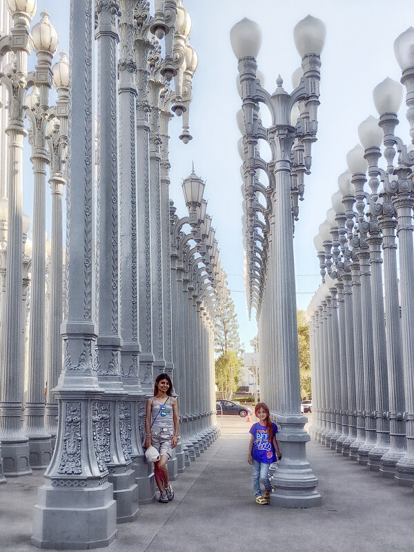 Public Art "Urban Light"  Los Angeles - Олег Окселенко