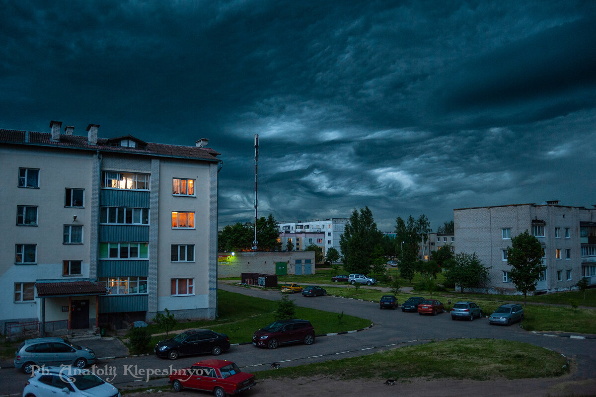 Грозовое небо над Шумилино. 19.06.2022 - Анатолий Клепешнёв