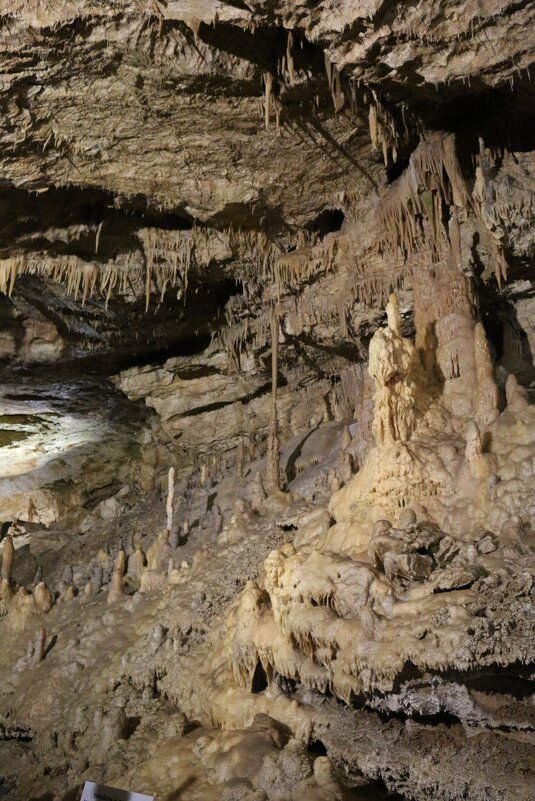 В Новоафонской пещере - Ольга 