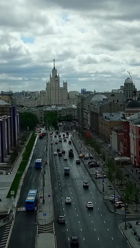 Москва, вид с крыши - Аурика 