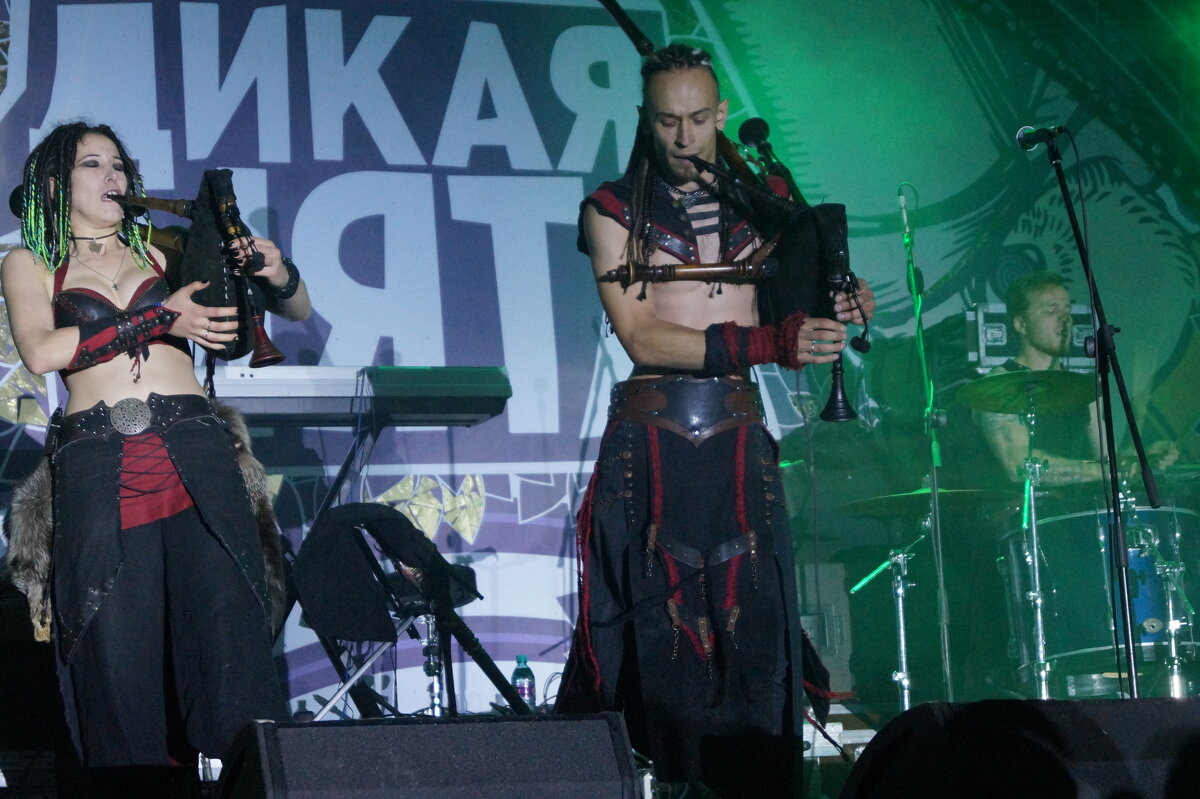 Выступление  группы  "Irdorath" на фестивале " Дикая Мята" - Серж Поветкин