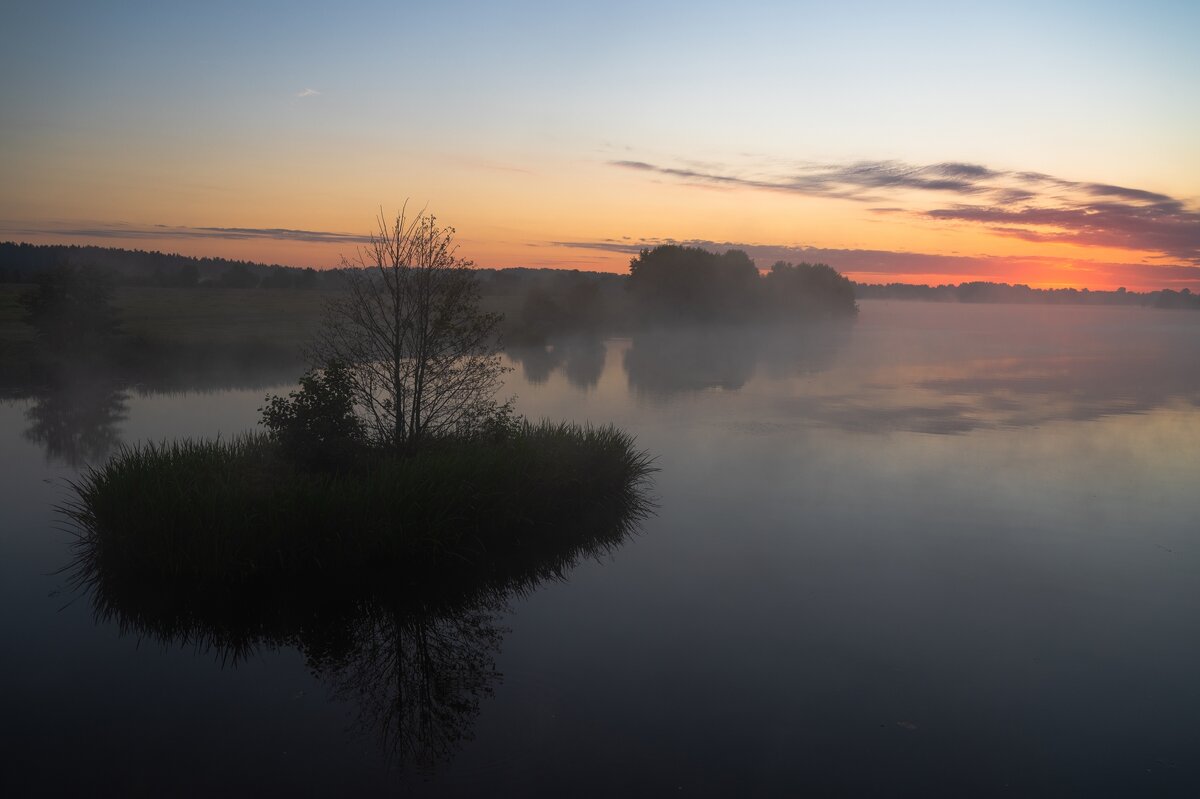 Туманным утром на речке Буянке - Виктор Евстратов