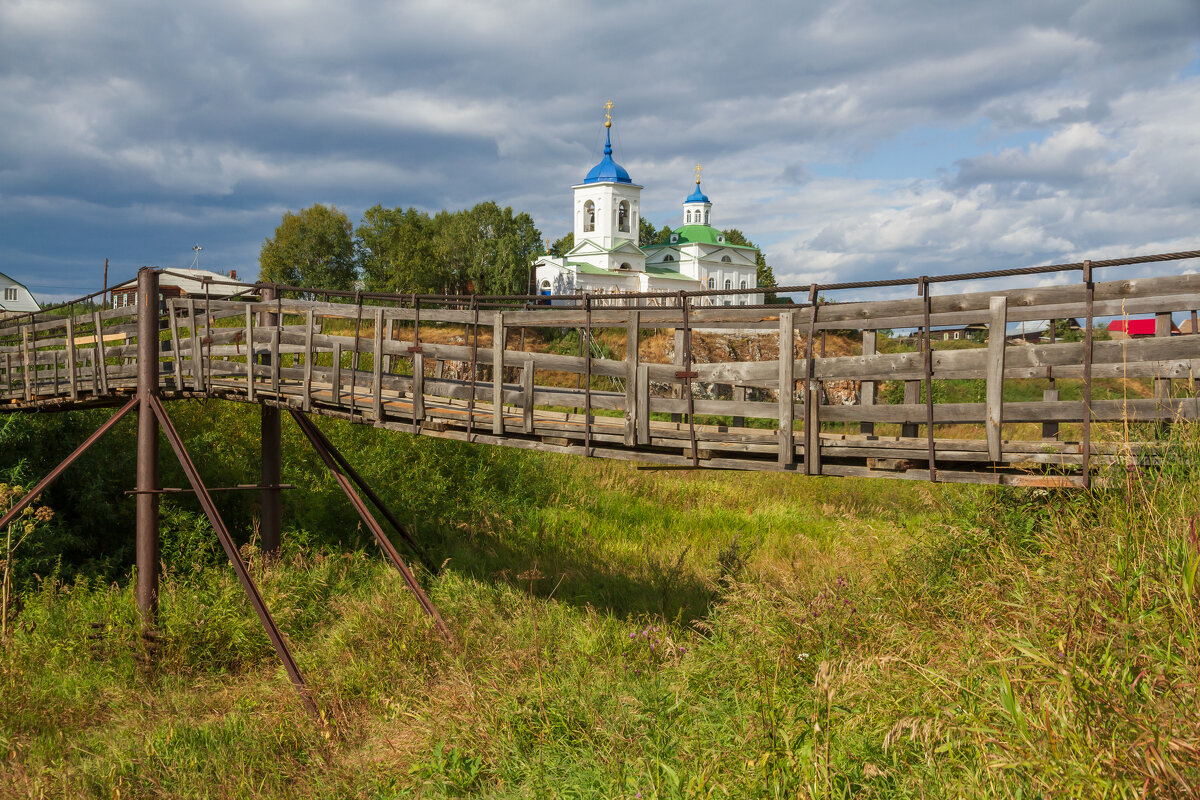 Вид на Георгиевскую церковь. 19 век - Михаил Пименов