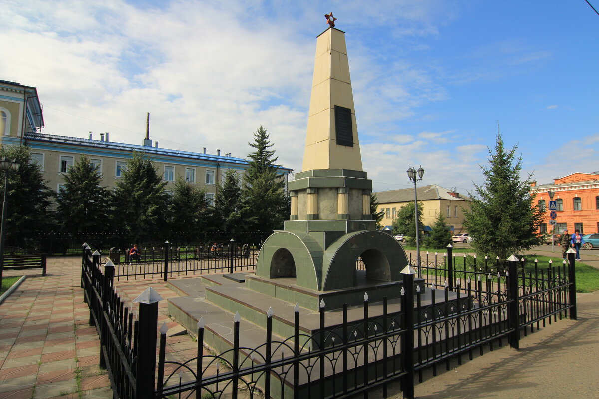 Памятники г.Мариинск - Владимир Кириченко