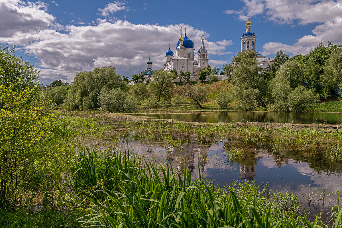 Вид на Свято-Боголюбский женский монастырь - Борис Гольдберг