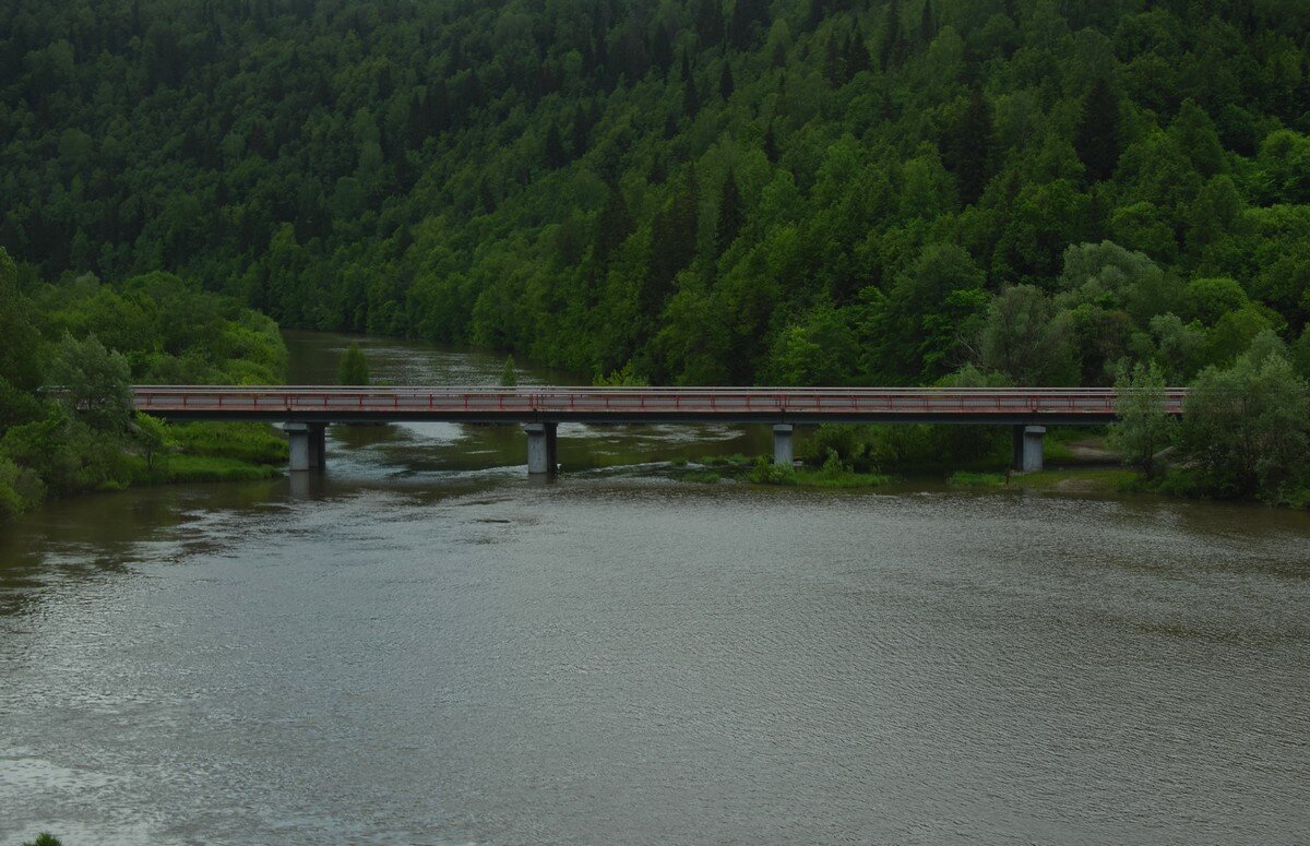 Мост через реку Сим - Александр Рыжов