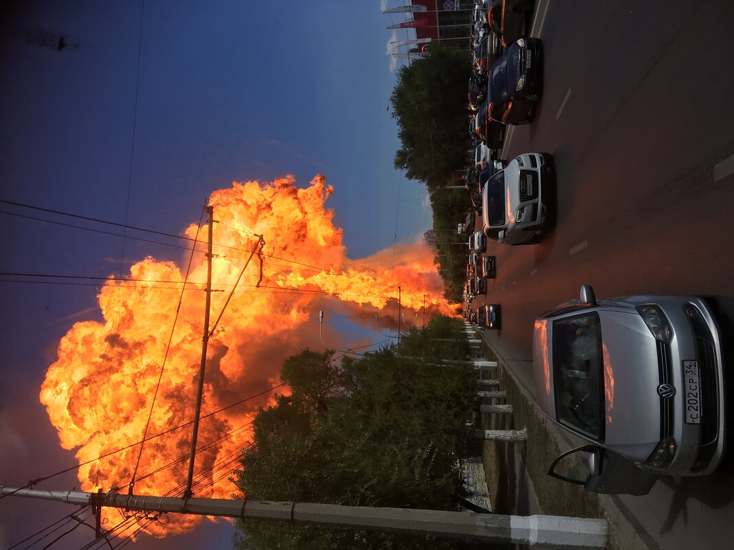 Взрыв АЗС Волгоград 10.08.2020