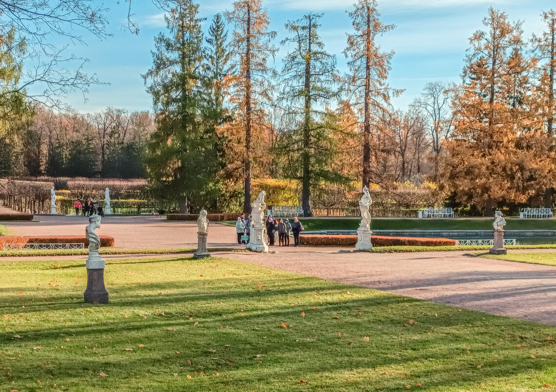 Осень в Царскосельском парке - Стальбаум Юрий 