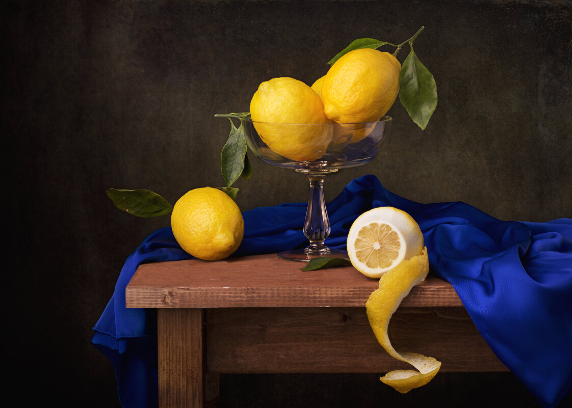натюрморт с лимонами - Максим Вышарь