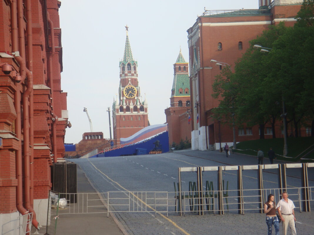 Москва. Вид на Спасскую башню - ГПОУ ПСТ Фотокружок