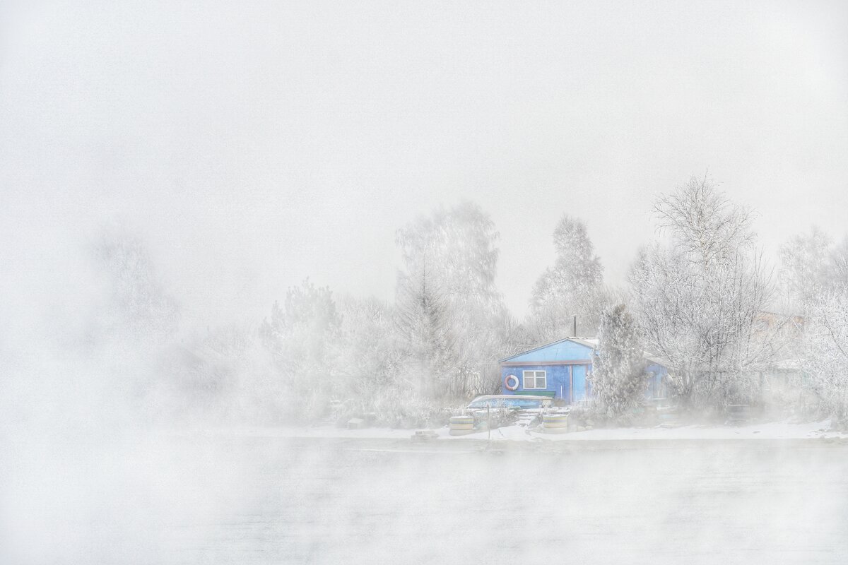 Иркутск, морозное утро. 1 - Nikolay Svetin