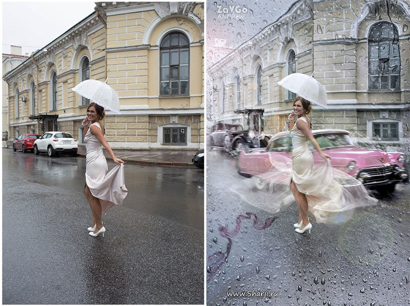 «Все капли Дождя мои». Уличная фотосессия Санкт-Петербург - Andrew Завго