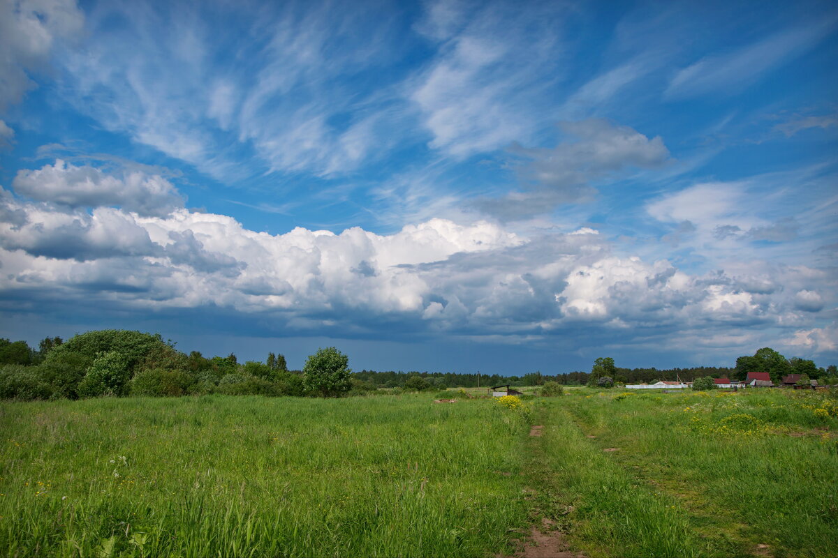 Пейзаж с облаками - lady v.ekaterina