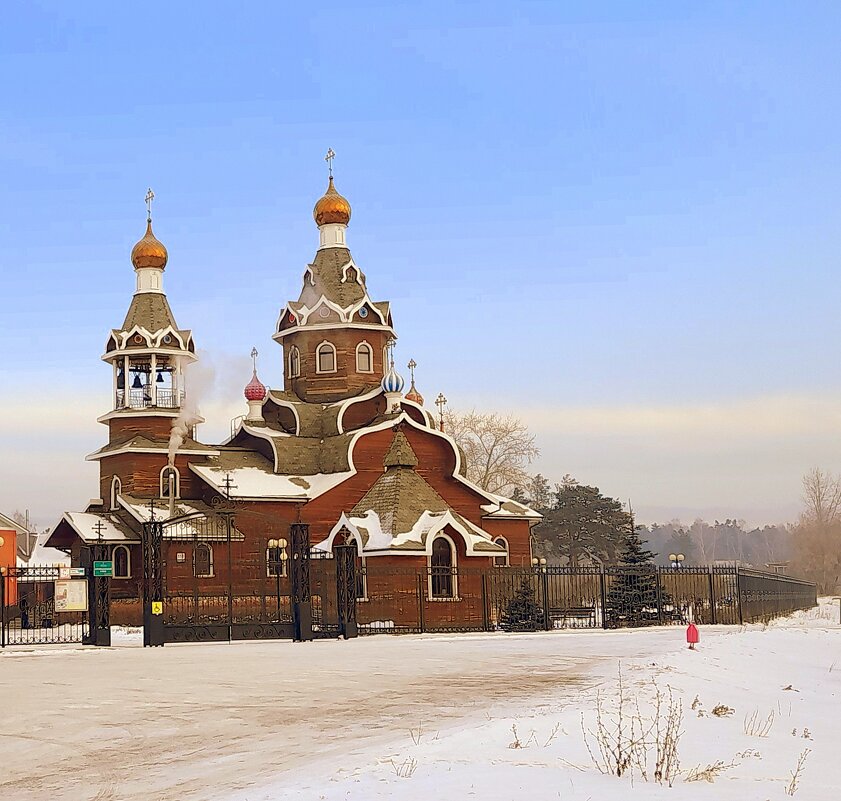Богоявленский храм . Зима 2022 . - Мила Бовкун