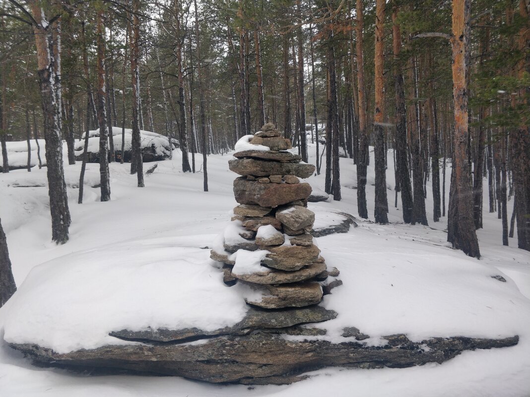 На перевале,снега - Андрей Хлопонин