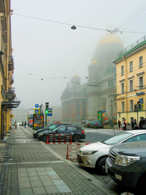 Утренний туман на Малой Морской в СПБ - Стальбаум Юрий 