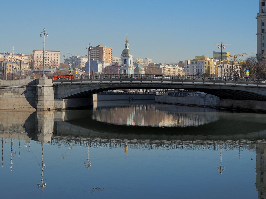 Москва река красивые места