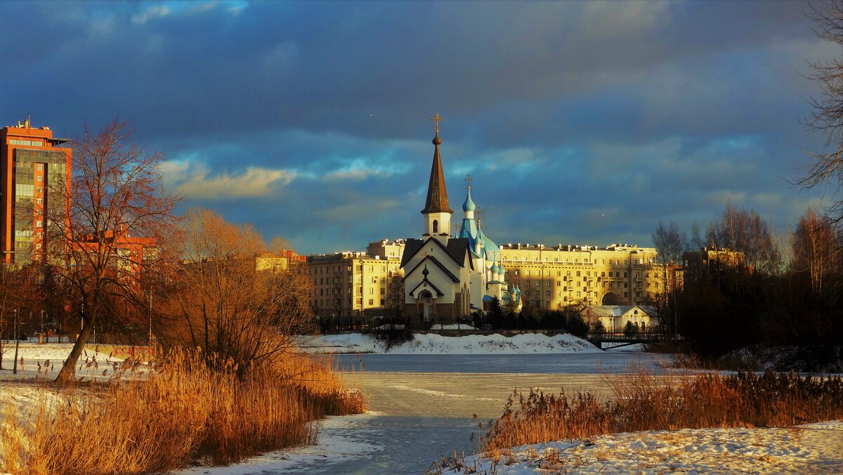 Зимний закат над Средней Рогаткой... - Sergey Gordoff