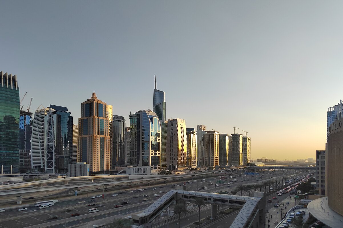 Дубай. Вид из отеля - Фотогруппа Весна