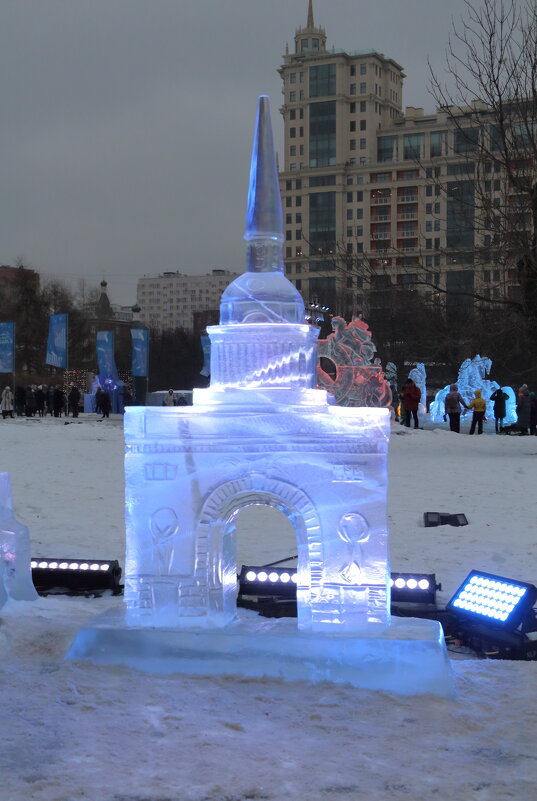 ледяные скульптуры - Андрей 