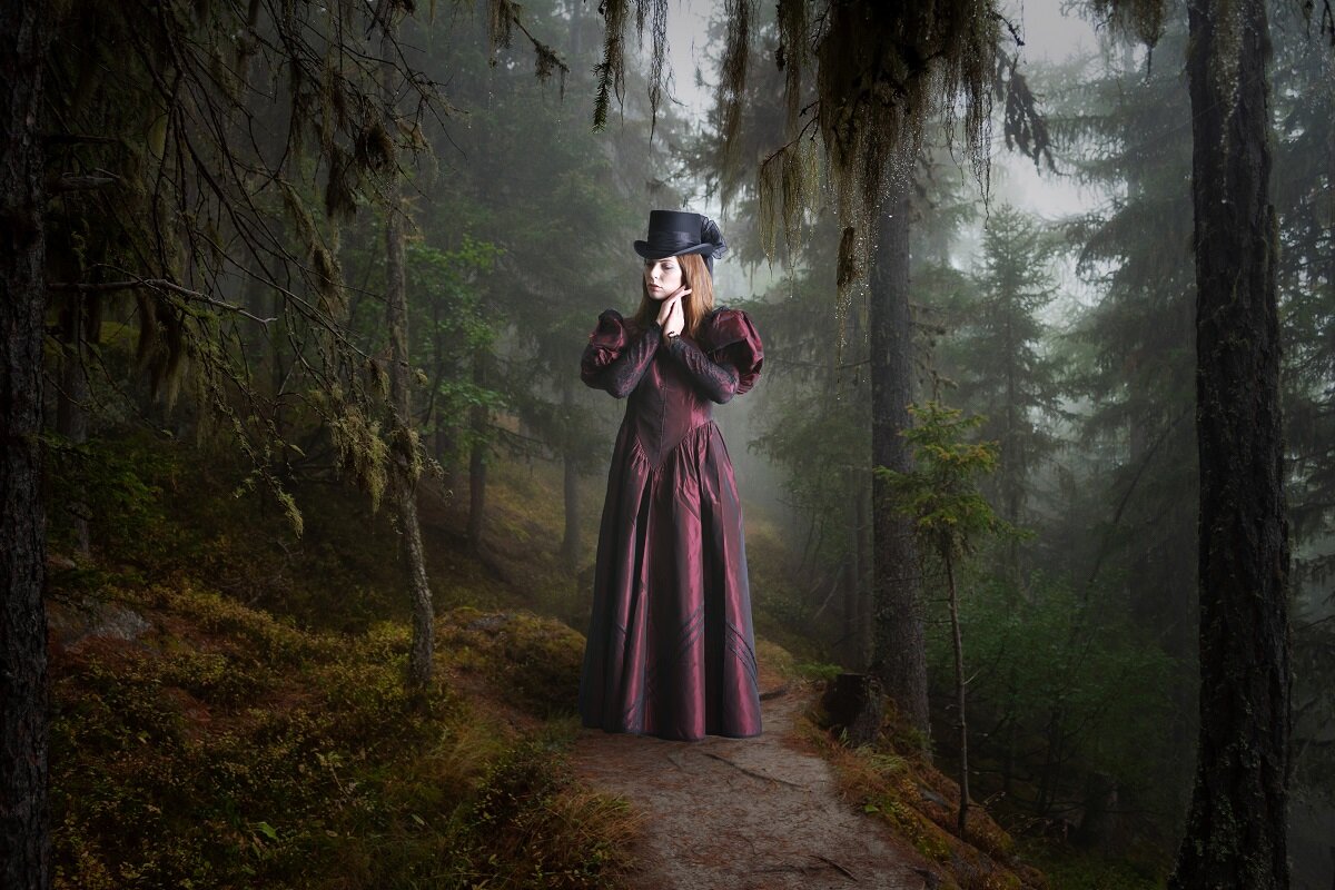 Дама в лесу - Sergii VIdov