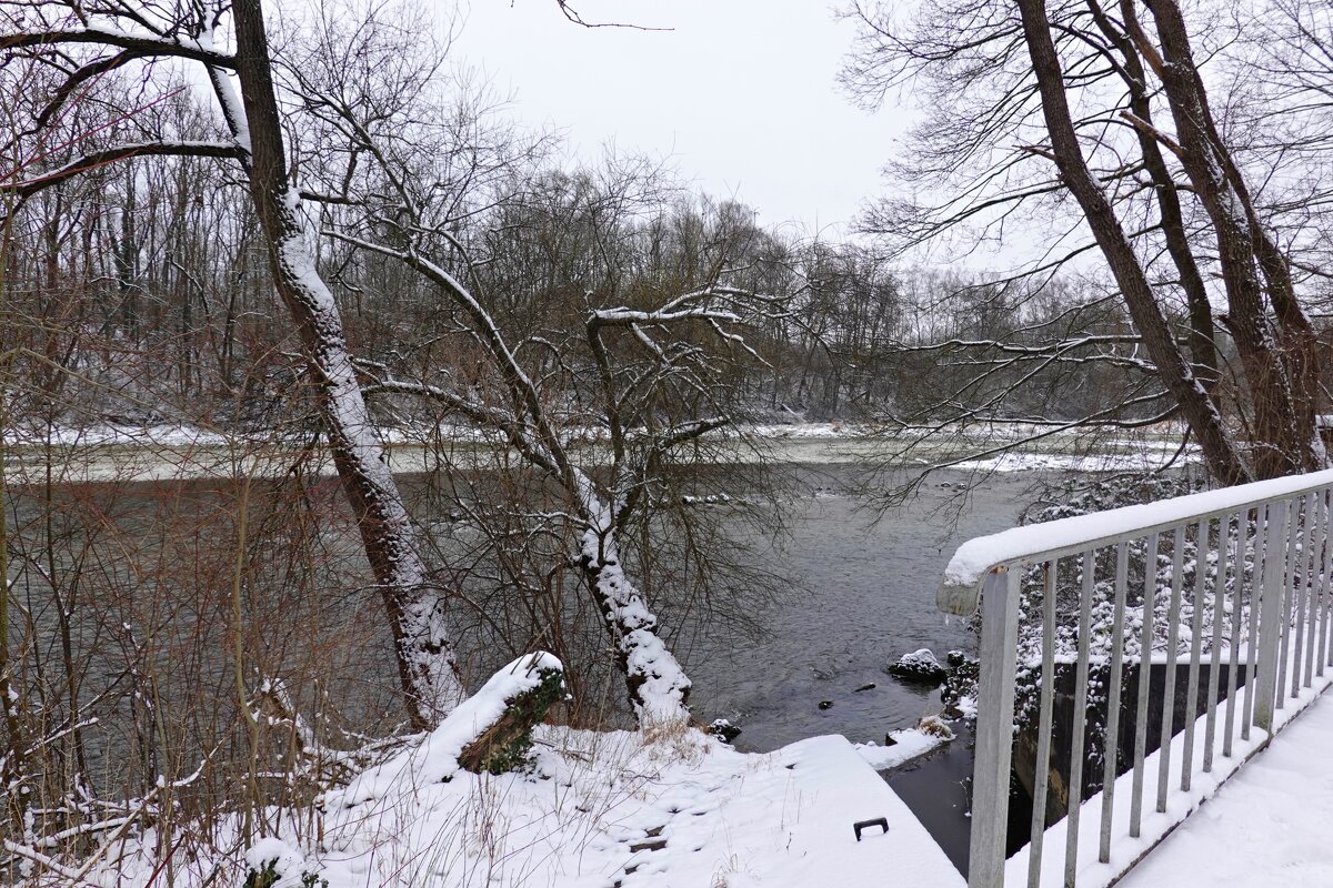 ...река Лех...выпал снежок - Galina Dzubina