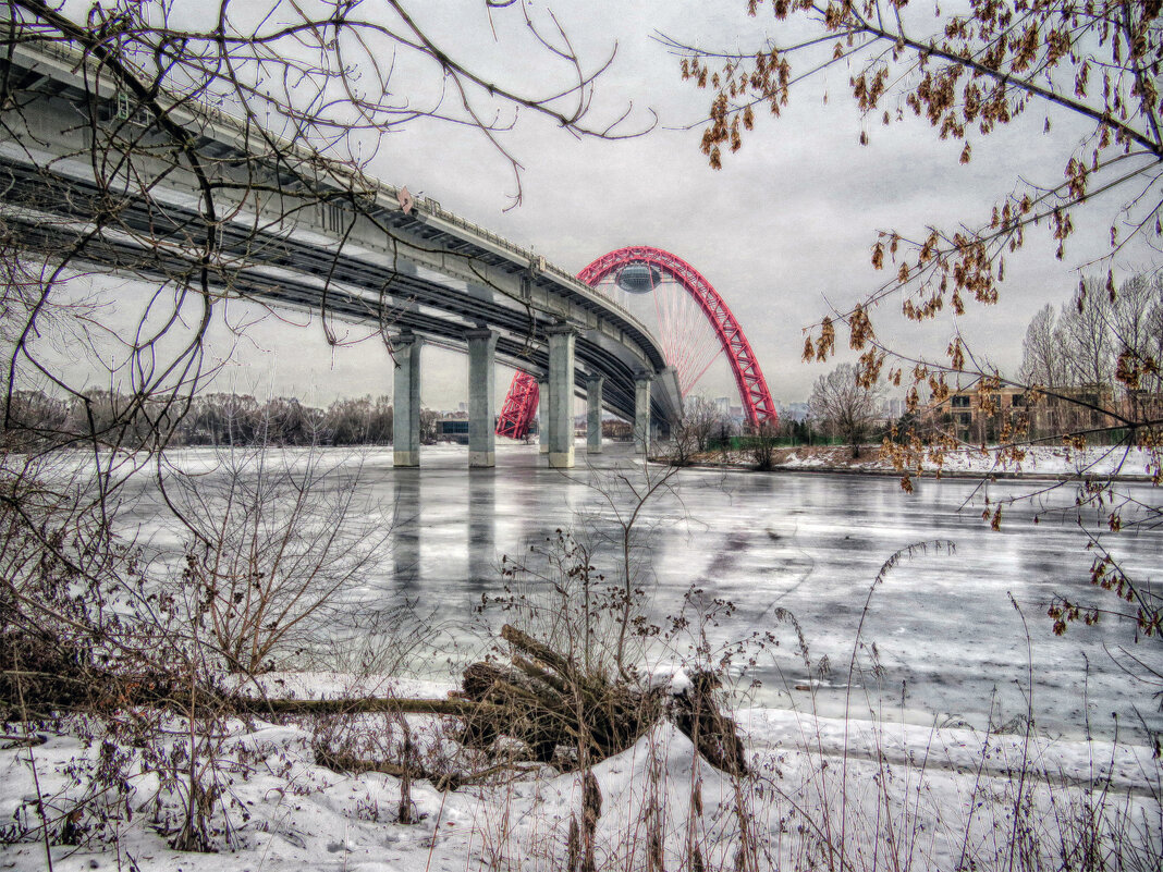 Живописный мост..Москва - Юрий Яньков