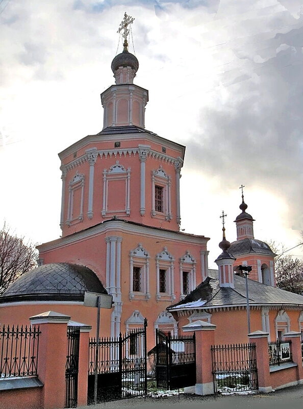 Церковь Живоначальной Троицы в Хохлах  (Москва) - Ольга Довженко
