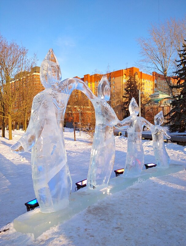 Ледовые скульптуры - Ольга 