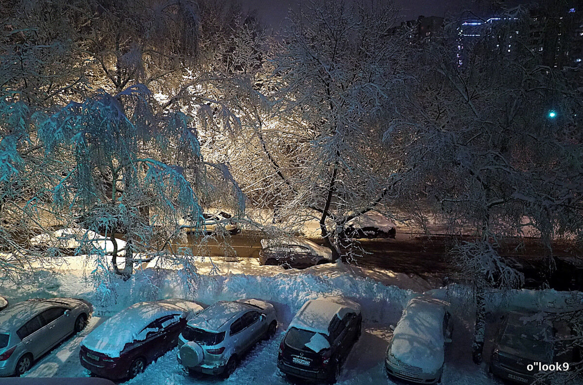 графика зимы за окном - Олег Лукьянов