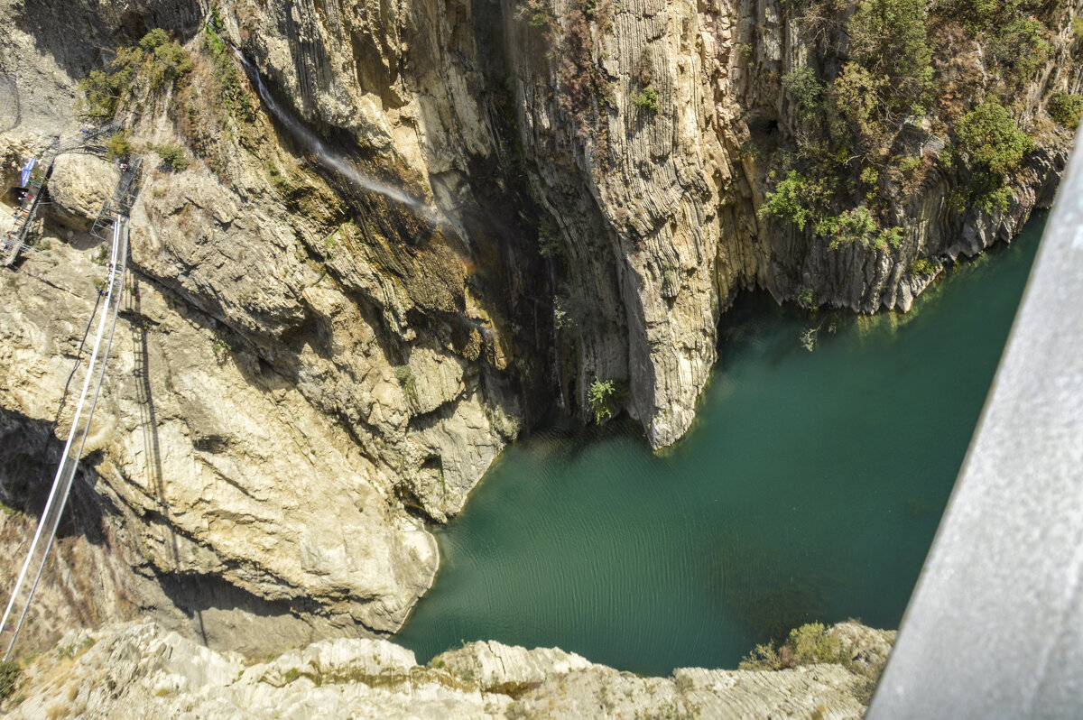 Река Сулак и Сулакский каньон со смотровой площадки в системе пещер Нохъо.. - Наталья Меркулова